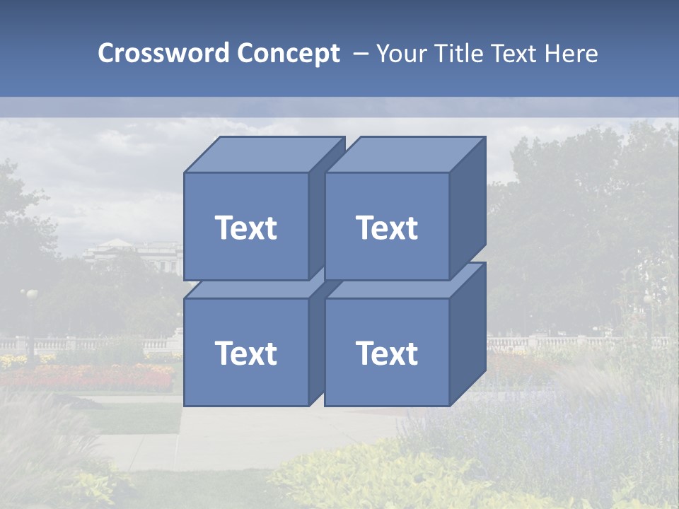 Multilevel Sale Mall PowerPoint Template