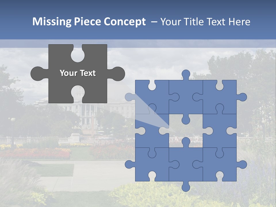 Multilevel Sale Mall PowerPoint Template