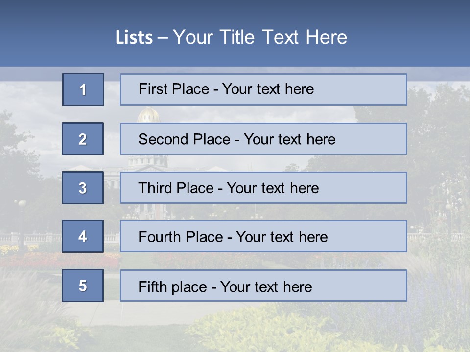 Multilevel Sale Mall PowerPoint Template
