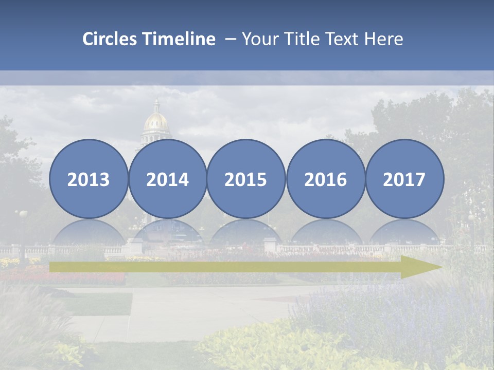 Multilevel Sale Mall PowerPoint Template
