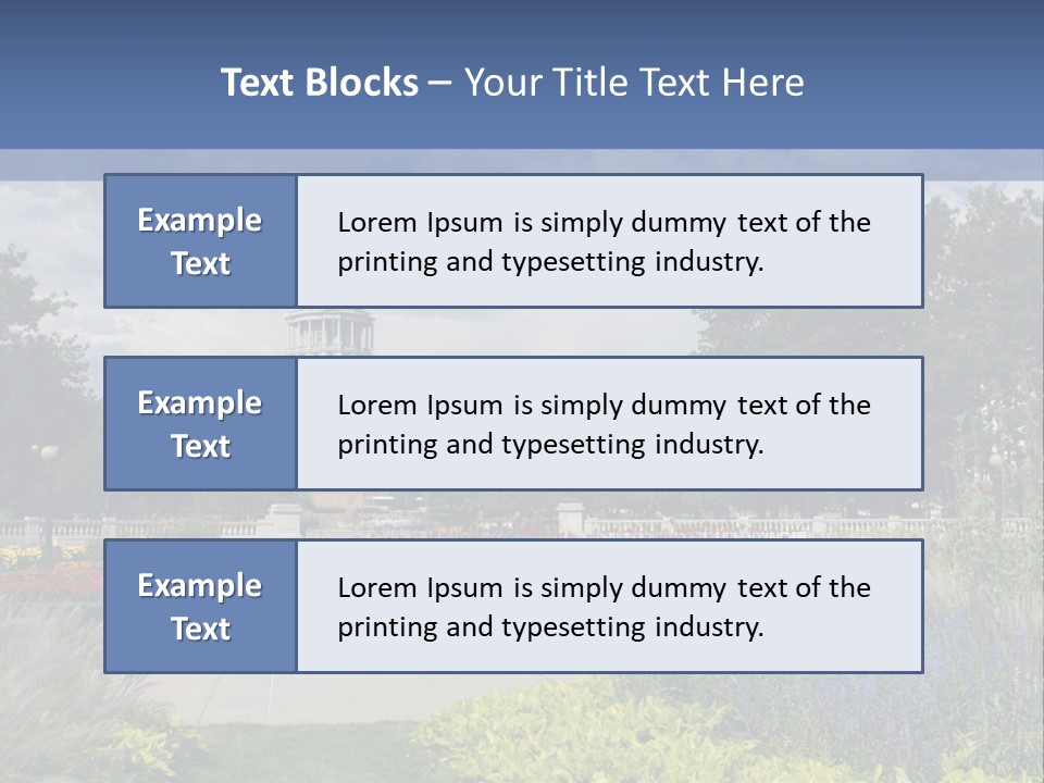 Multilevel Sale Mall PowerPoint Template