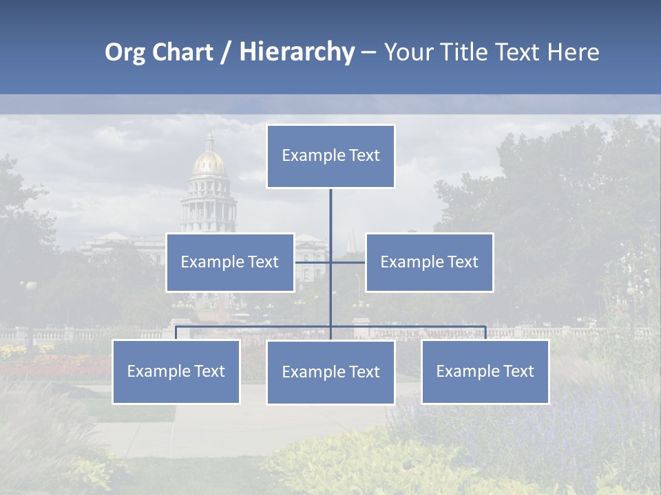 Multilevel Sale Mall PowerPoint Template
