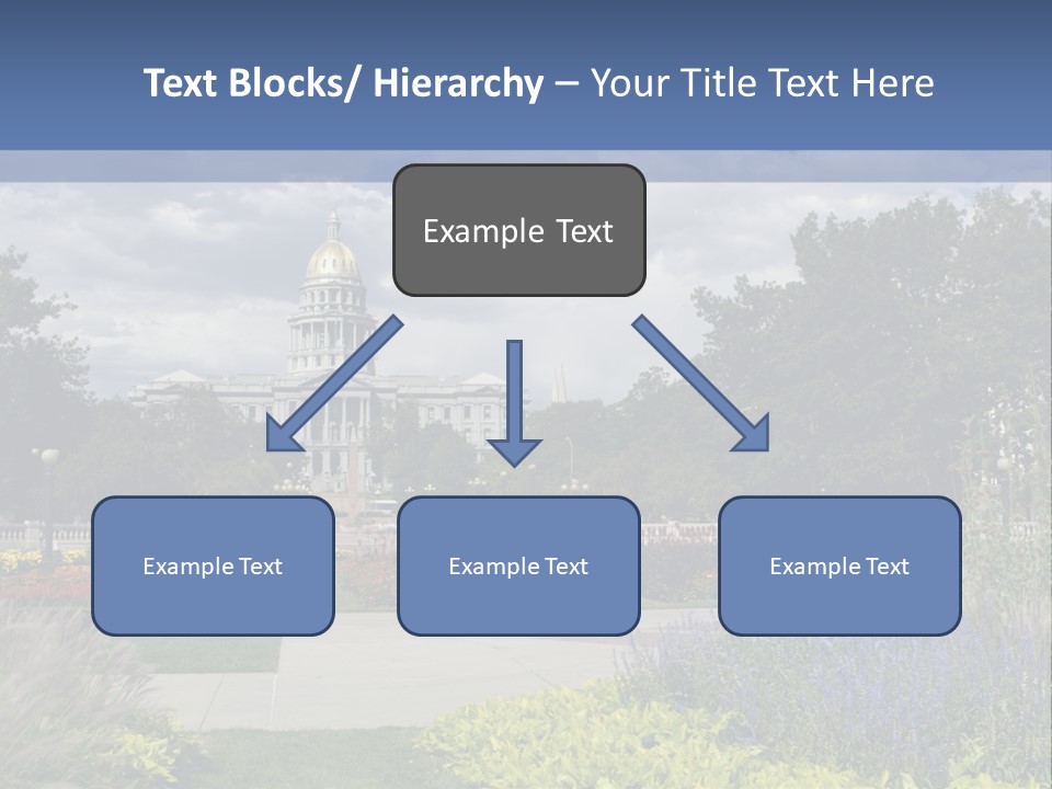 Multilevel Sale Mall PowerPoint Template