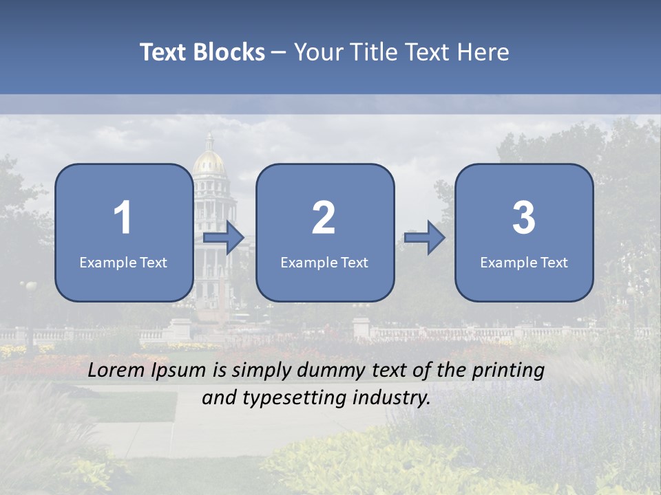 Multilevel Sale Mall PowerPoint Template
