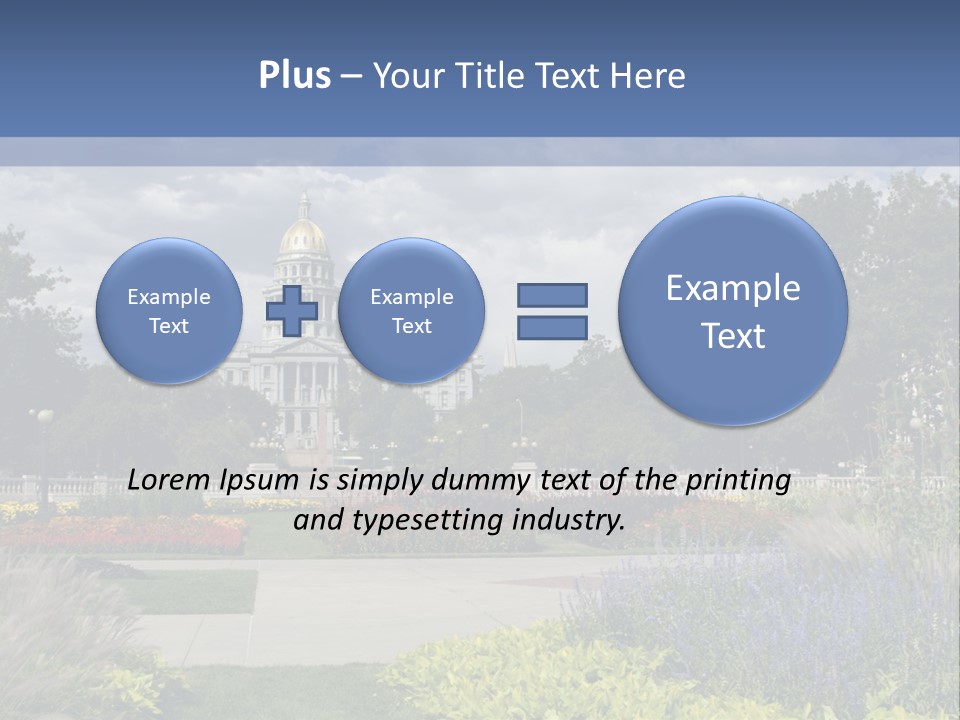 Multilevel Sale Mall PowerPoint Template