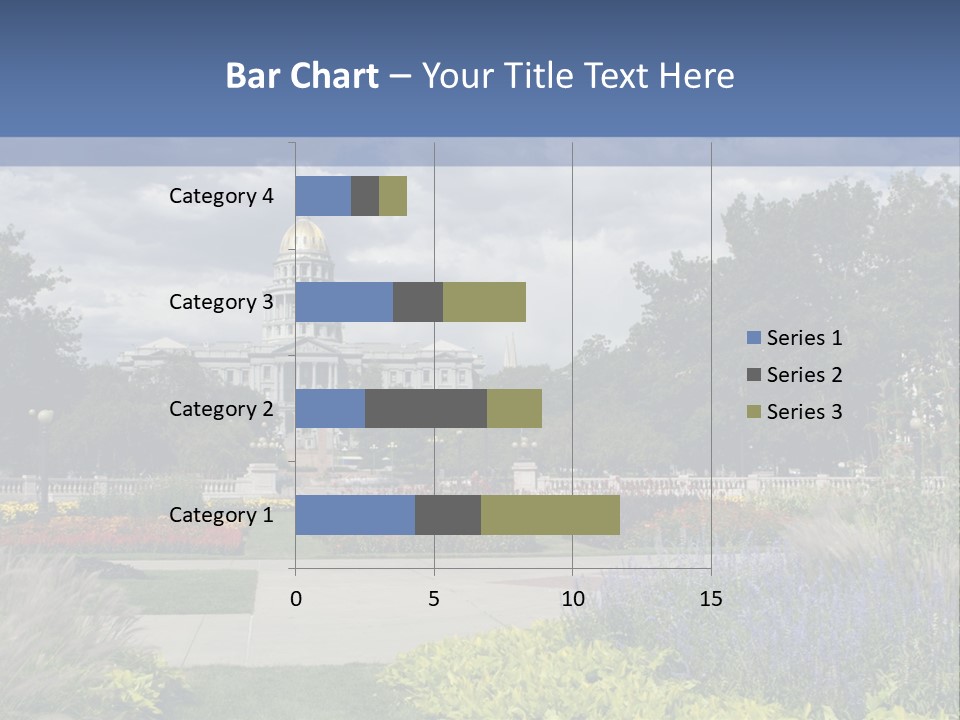 Multilevel Sale Mall PowerPoint Template