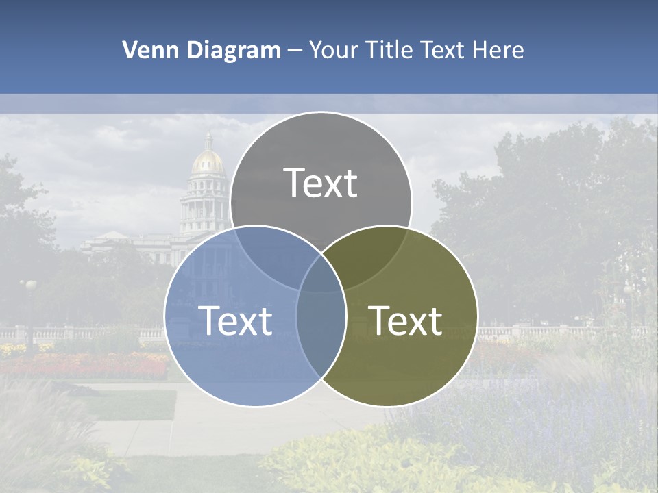 Multilevel Sale Mall PowerPoint Template