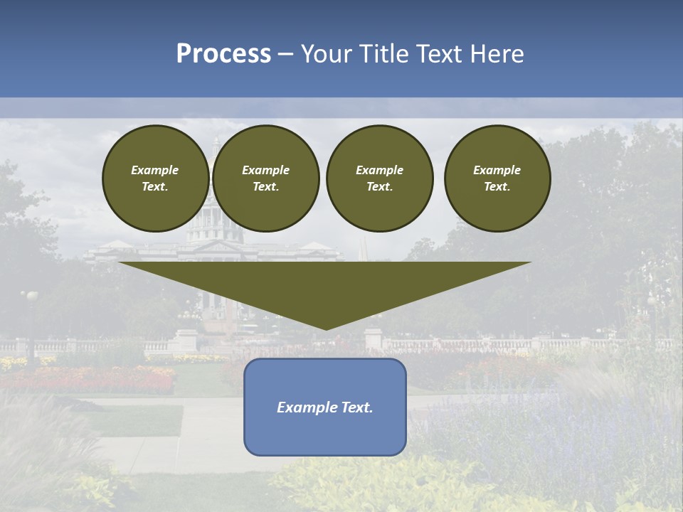 Multilevel Sale Mall PowerPoint Template