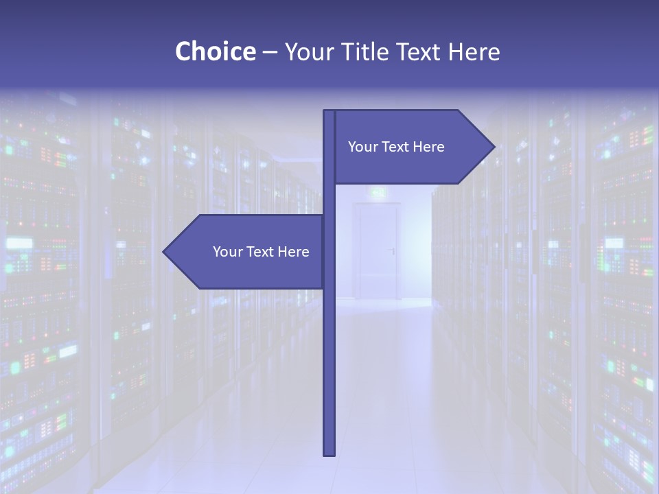 Economics Buy Alley PowerPoint Template