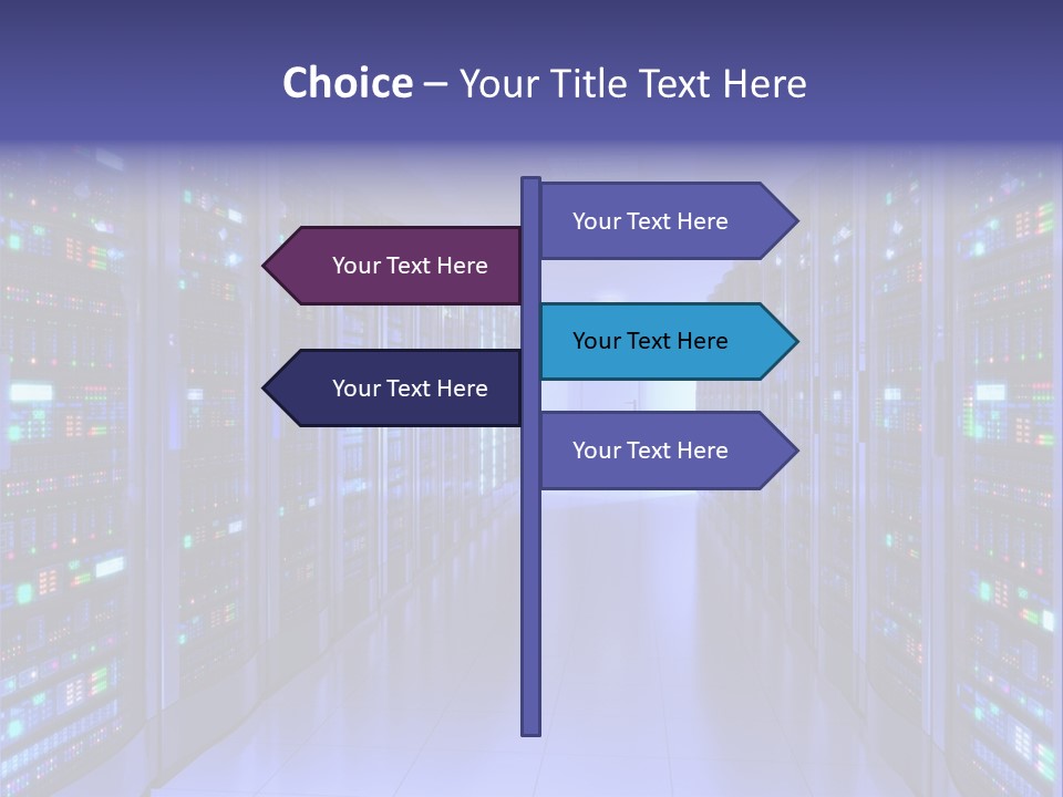 Economics Buy Alley PowerPoint Template