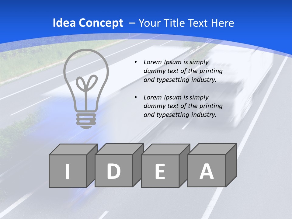 Commerce Display Dinner PowerPoint Template