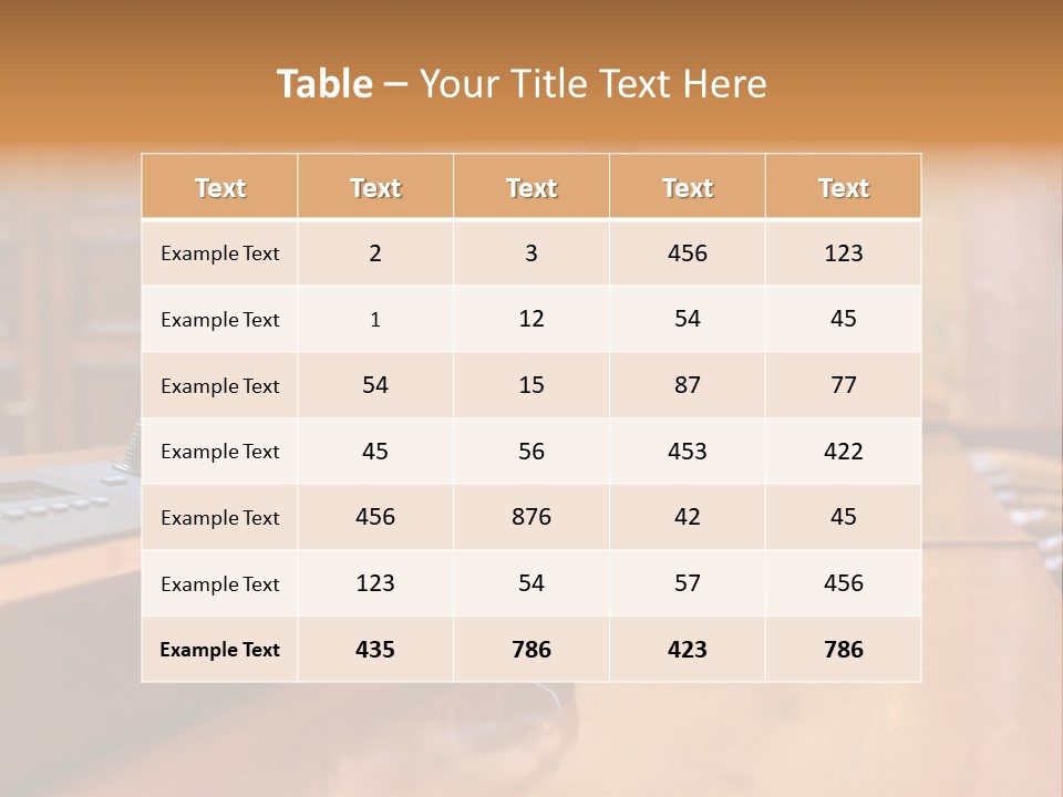 Store Economics Financial PowerPoint Template