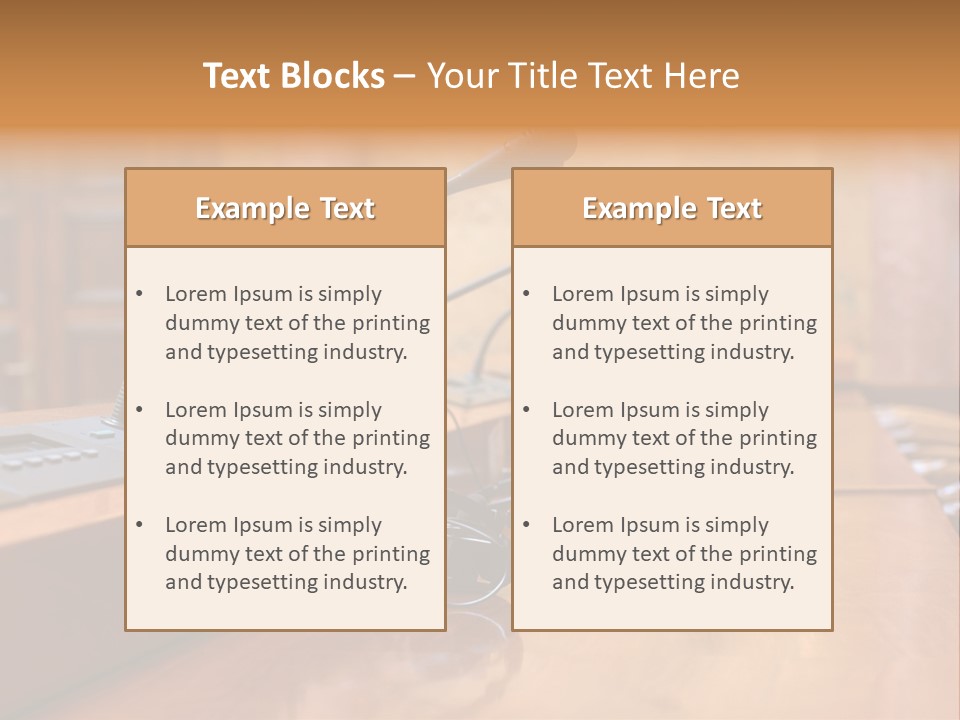 Store Economics Financial PowerPoint Template