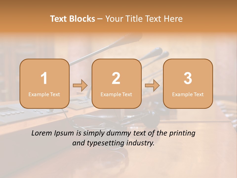 Store Economics Financial PowerPoint Template