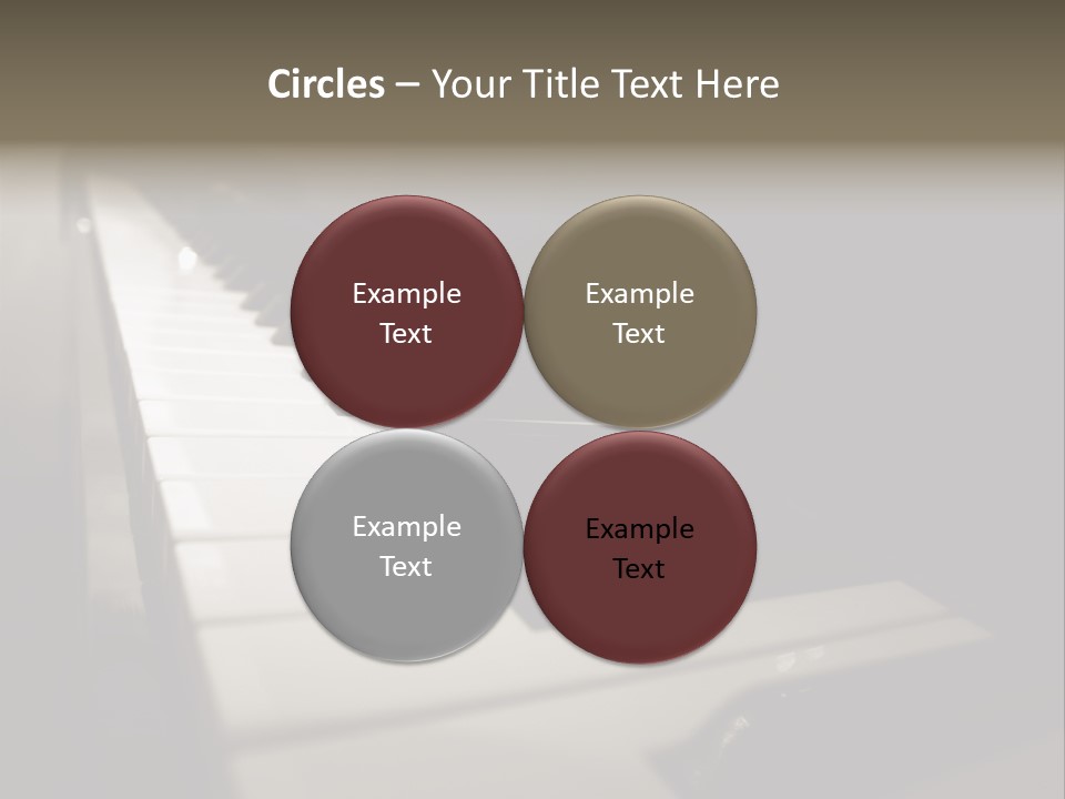 Merchandise Alley Busy PowerPoint Template