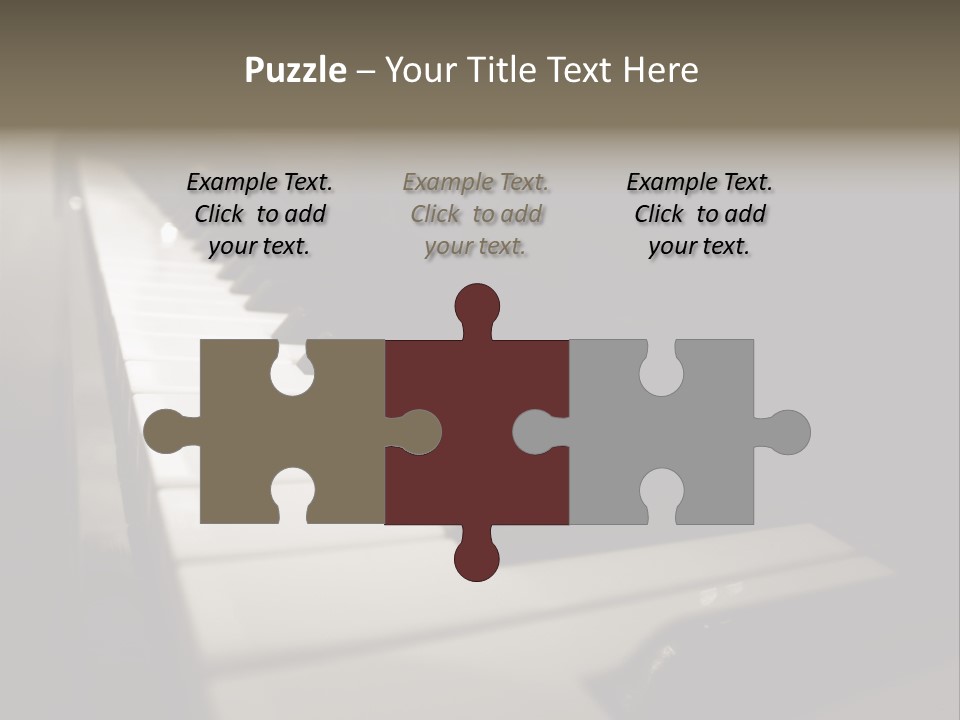 Merchandise Alley Busy PowerPoint Template