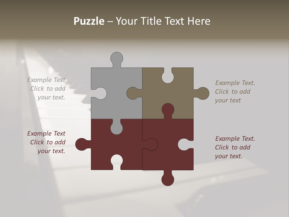 Merchandise Alley Busy PowerPoint Template