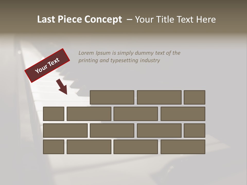 Merchandise Alley Busy PowerPoint Template