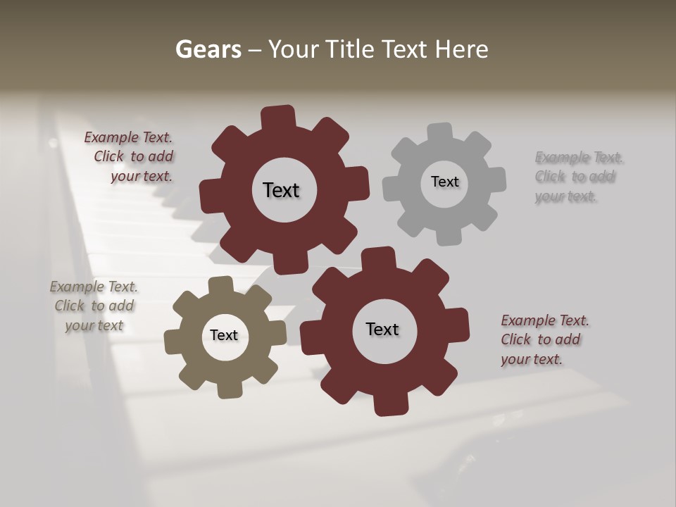 Merchandise Alley Busy PowerPoint Template