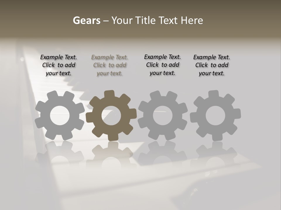 Merchandise Alley Busy PowerPoint Template