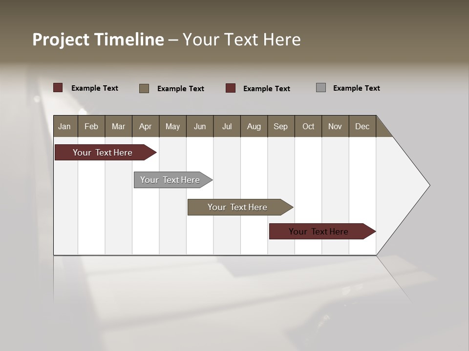 Merchandise Alley Busy PowerPoint Template