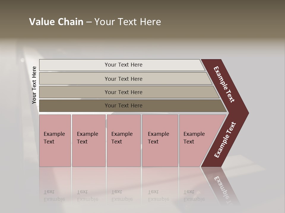 Merchandise Alley Busy PowerPoint Template