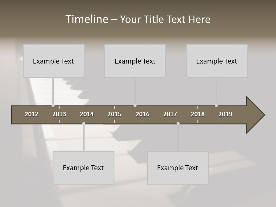 Merchandise Alley Busy PowerPoint Template