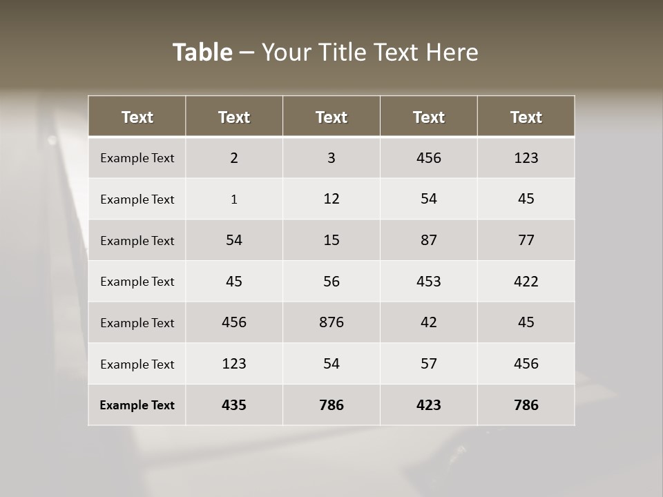 Merchandise Alley Busy PowerPoint Template