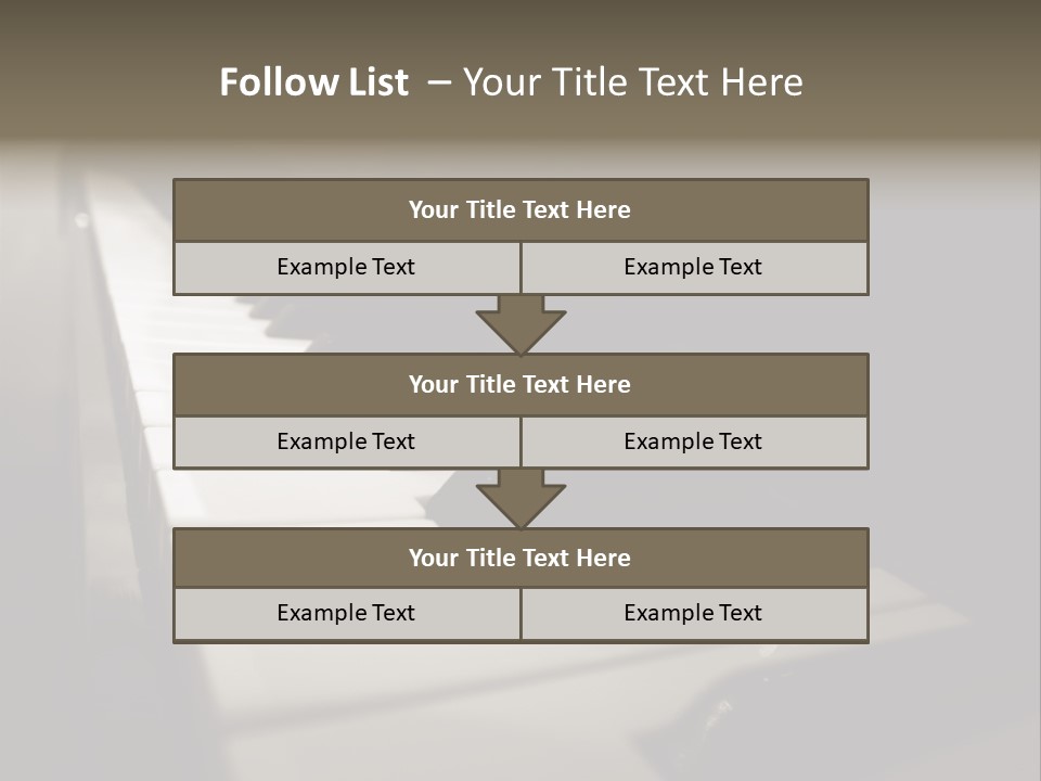 Merchandise Alley Busy PowerPoint Template