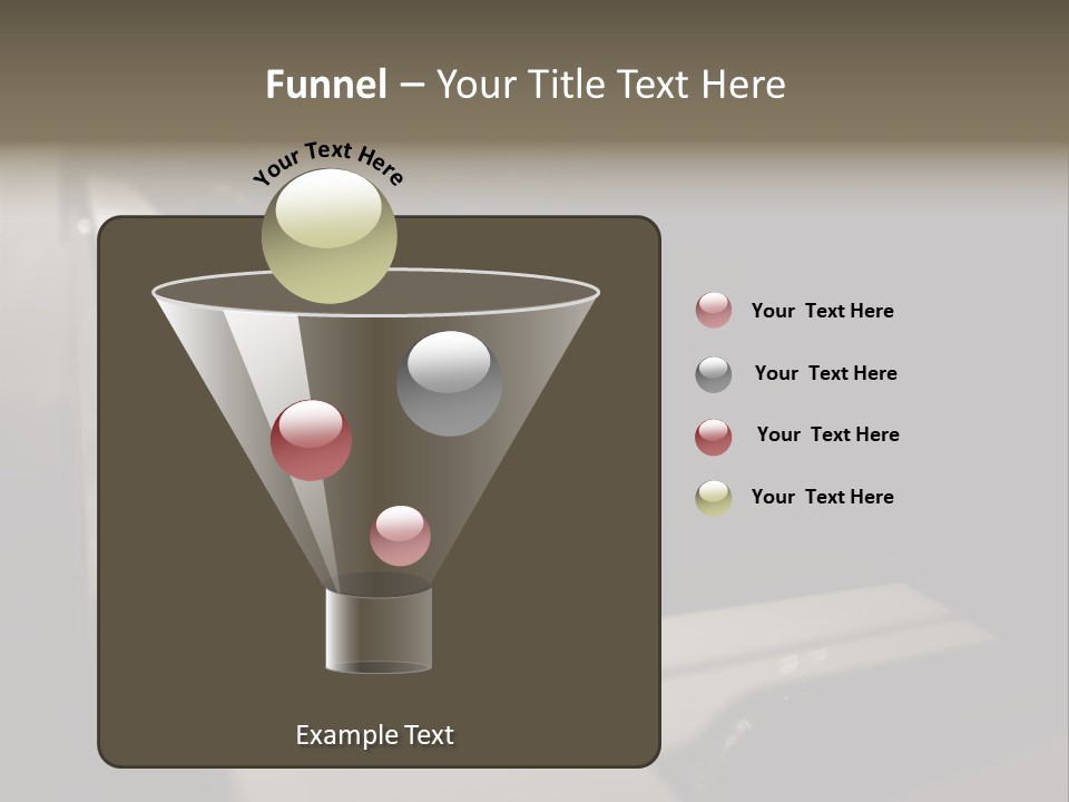Merchandise Alley Busy PowerPoint Template