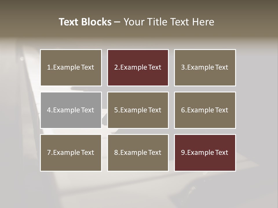Merchandise Alley Busy PowerPoint Template