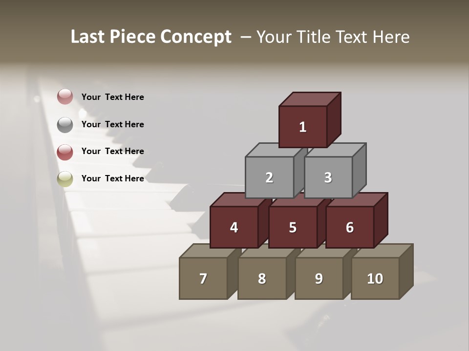 Merchandise Alley Busy PowerPoint Template