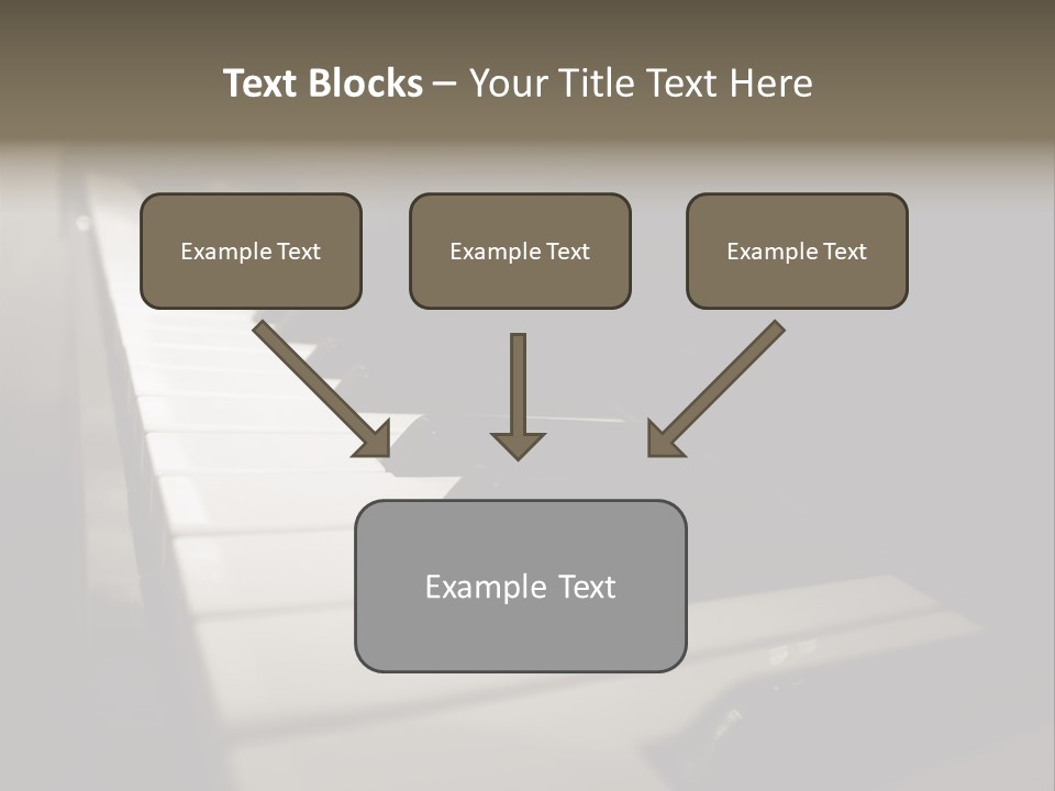 Merchandise Alley Busy PowerPoint Template