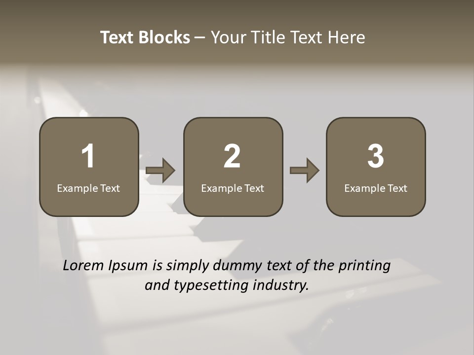 Merchandise Alley Busy PowerPoint Template