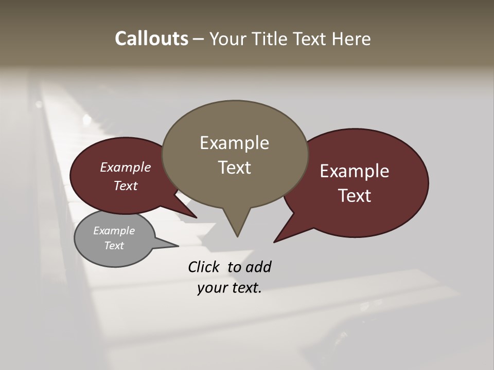 Merchandise Alley Busy PowerPoint Template