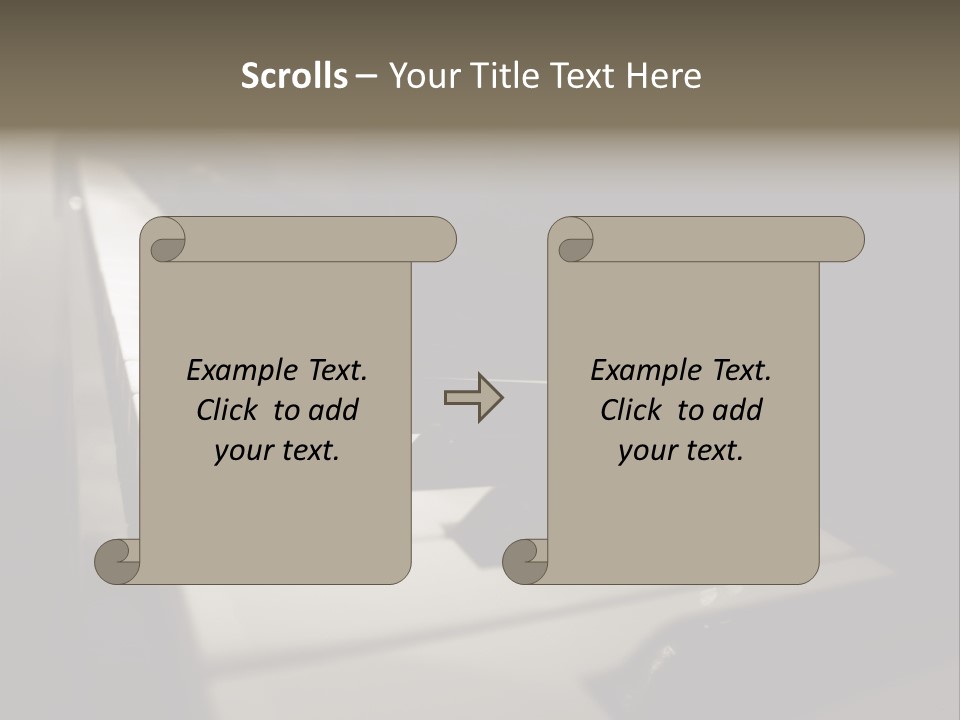 Merchandise Alley Busy PowerPoint Template