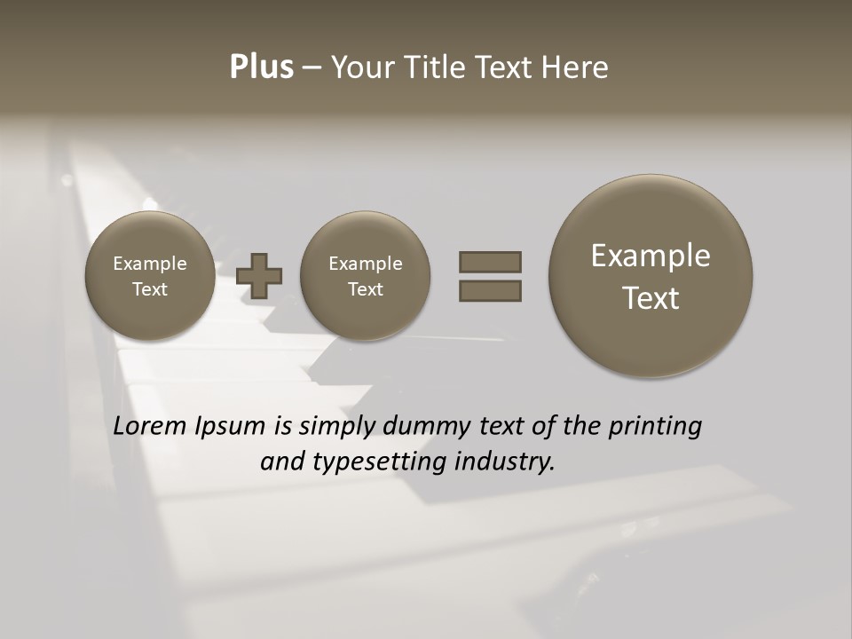 Merchandise Alley Busy PowerPoint Template