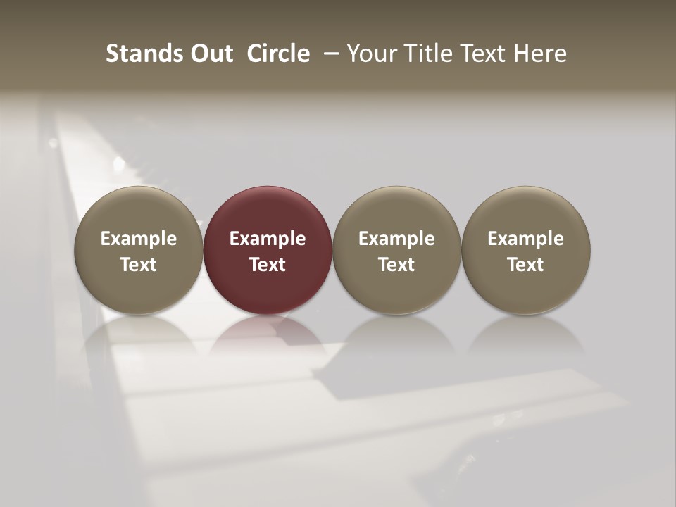 Merchandise Alley Busy PowerPoint Template