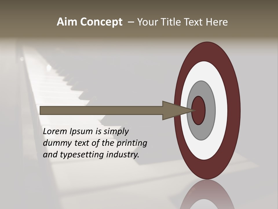 Merchandise Alley Busy PowerPoint Template