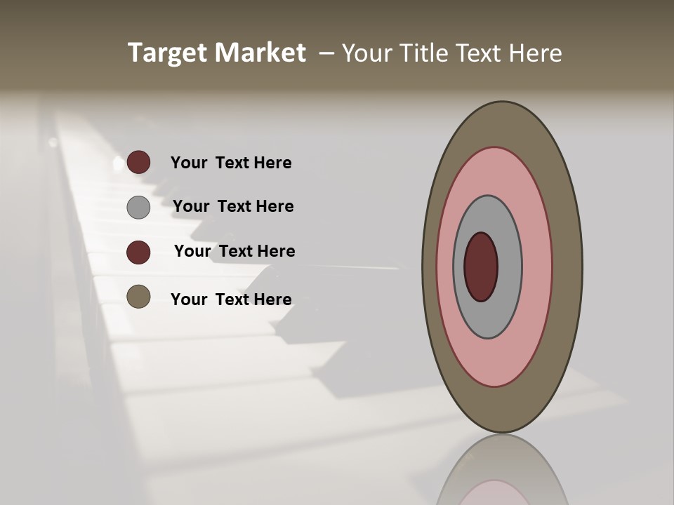 Merchandise Alley Busy PowerPoint Template