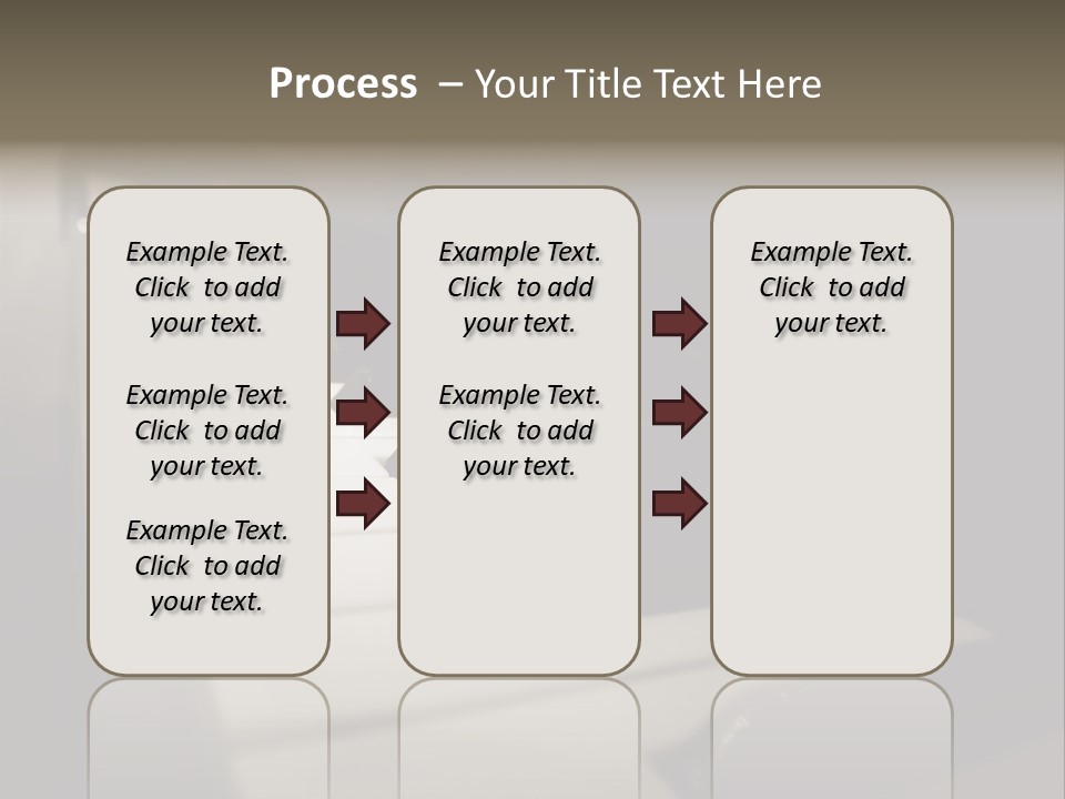 Merchandise Alley Busy PowerPoint Template