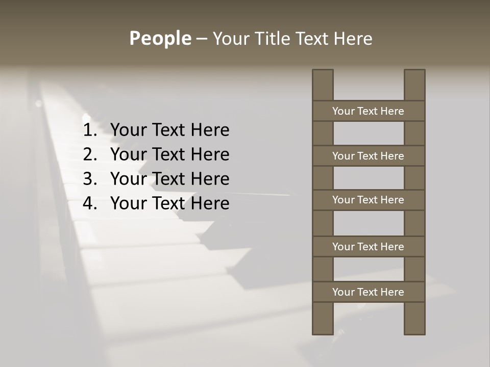 Merchandise Alley Busy PowerPoint Template