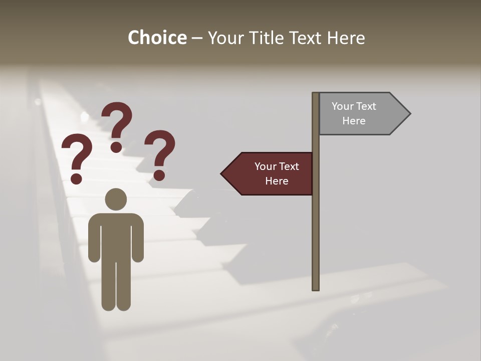 Merchandise Alley Busy PowerPoint Template