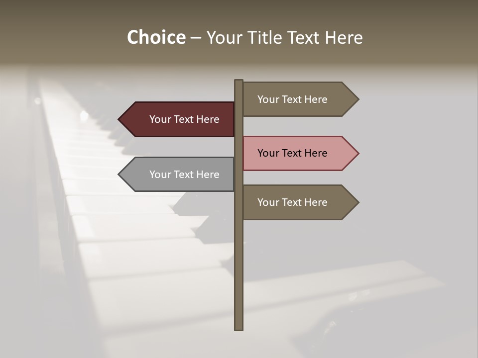 Merchandise Alley Busy PowerPoint Template