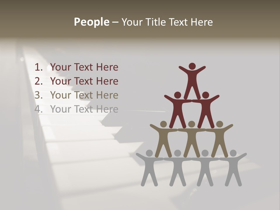 Merchandise Alley Busy PowerPoint Template