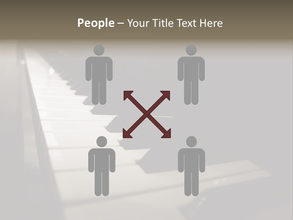 Merchandise Alley Busy PowerPoint Template