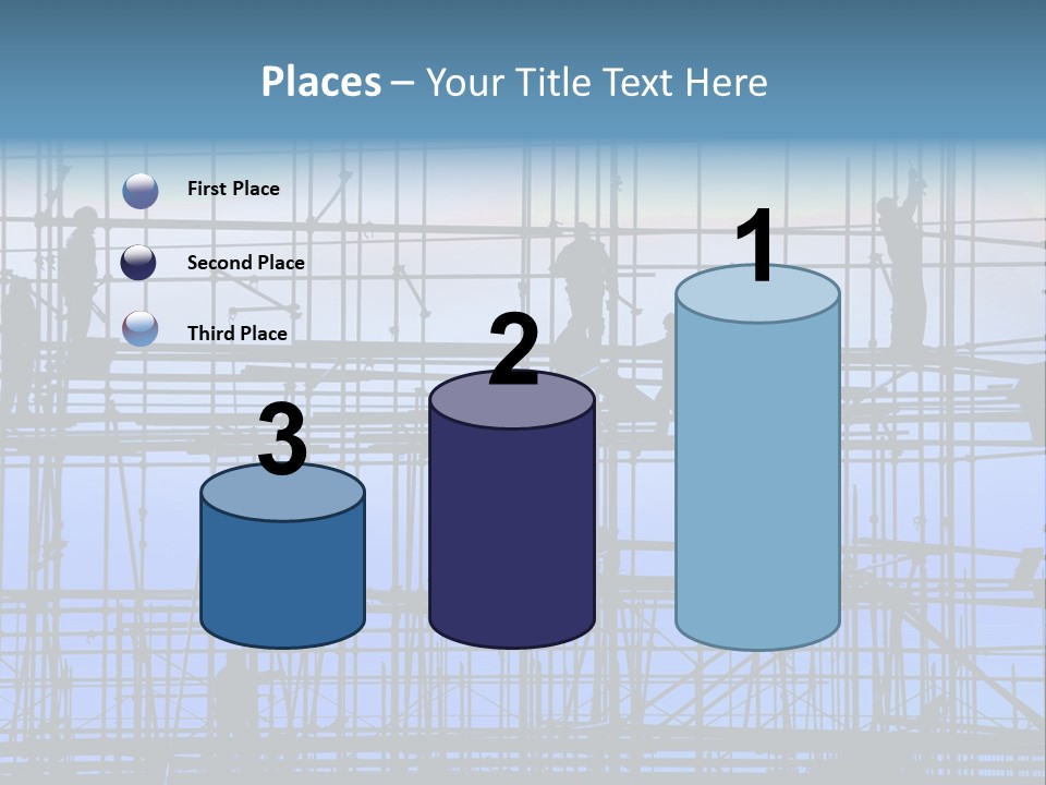 Busy Winter Window PowerPoint Template