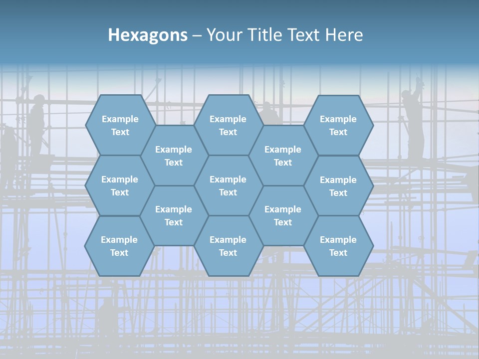 Busy Winter Window PowerPoint Template