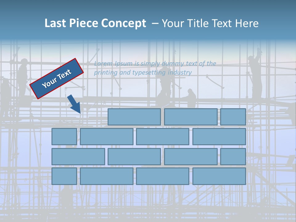Busy Winter Window PowerPoint Template