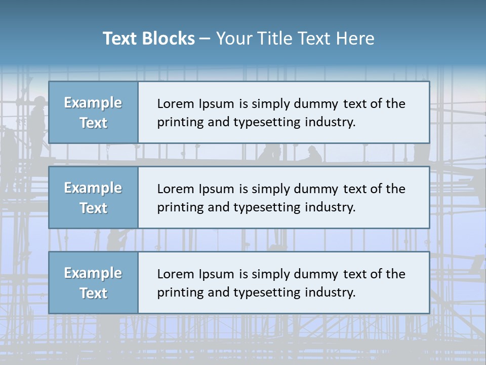 Busy Winter Window PowerPoint Template